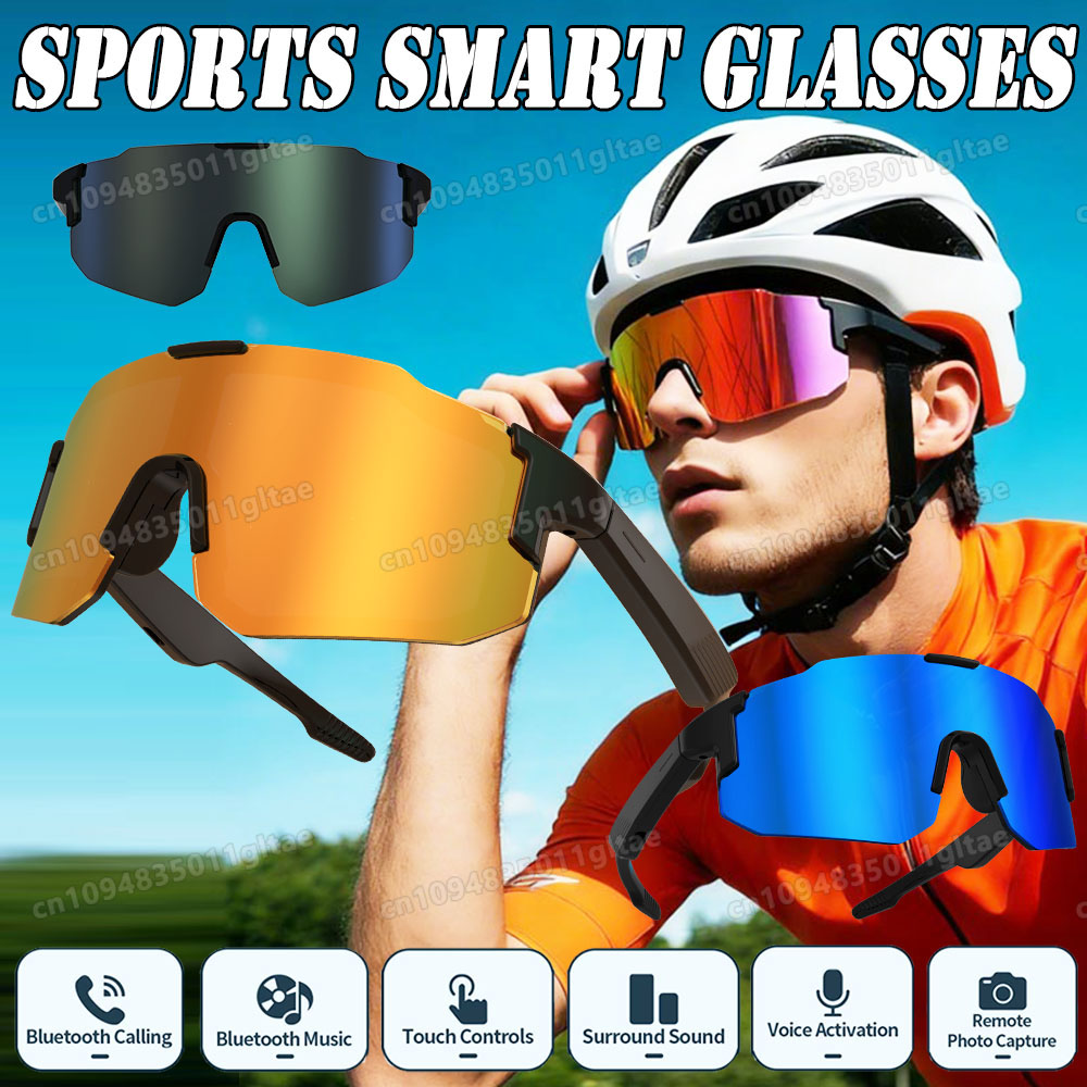 Audio Music New - Cycling Smart Glasses Camera Bluetooth Call