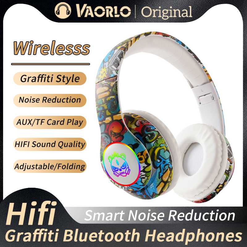 Audio Music Kids - Wireless Headset Flash Light Kids Ear