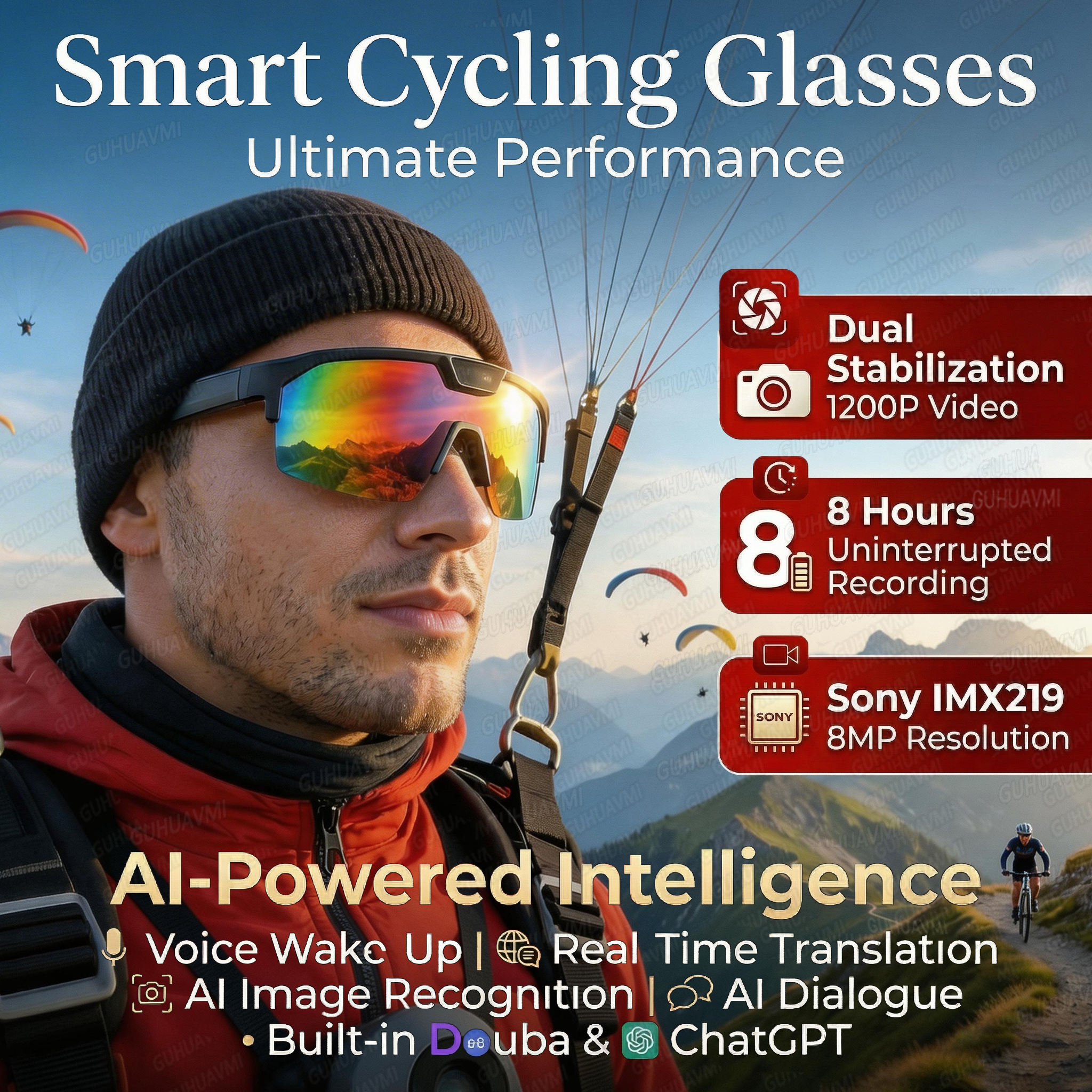 Audio Music New - 2026 New AI Smart Sports Glasses