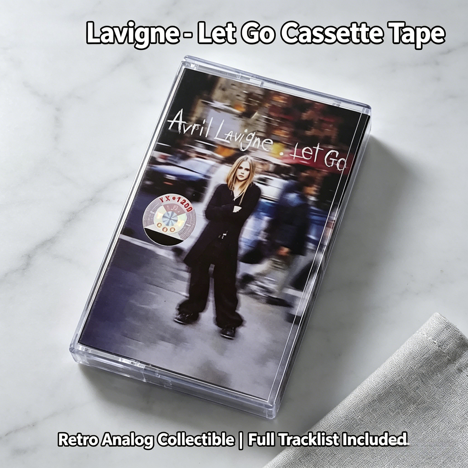 Audio Music New - Let Go Album Cassette Tape, Retro