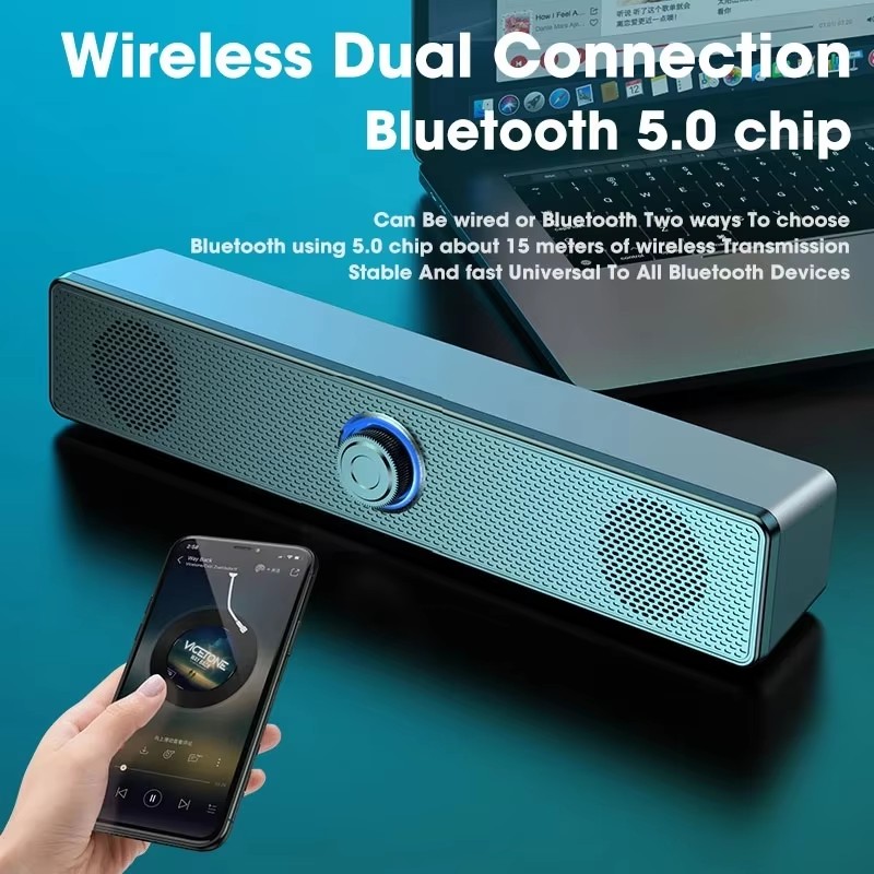 Music Soundbar Computer Caixa  – обзор и цена Audio Music Player Pc