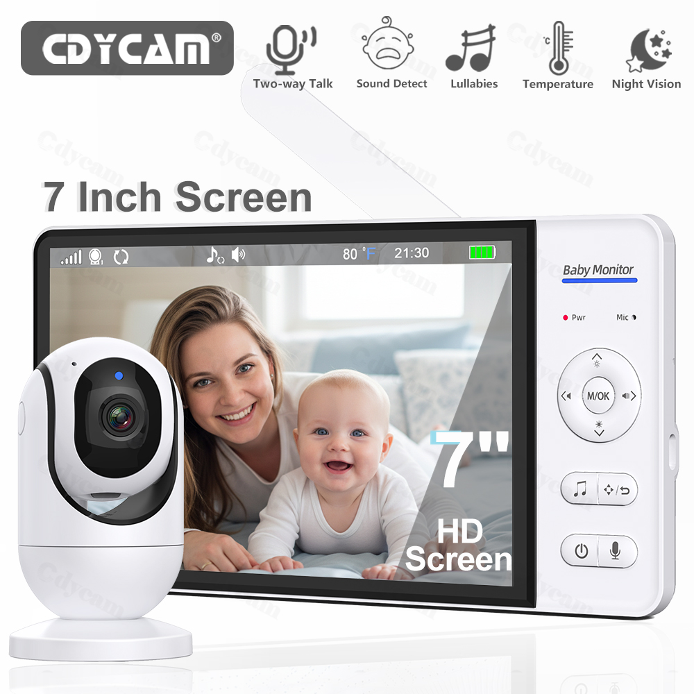7.0'' Video Baby Monitor 720P  – обзор и цена Audio Music Kids