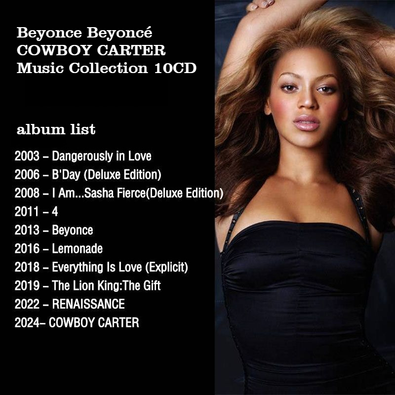 Beyonce 10CD Music Album Colle – обзор и цена Audio Music New