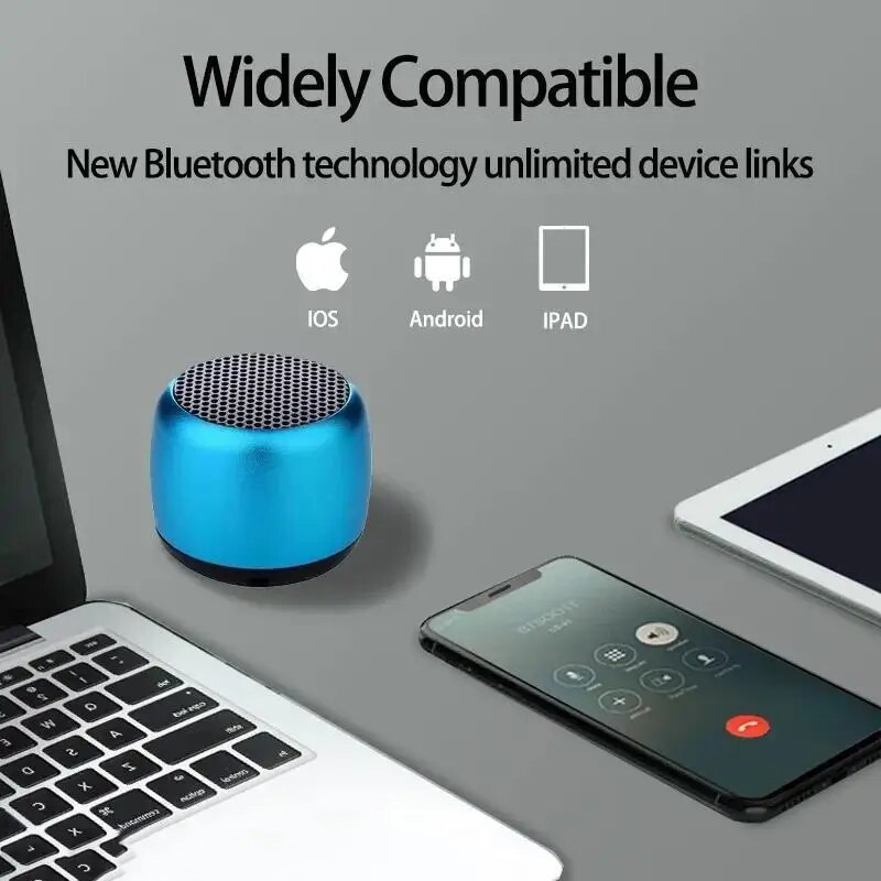 M1 Portable Bluetooth Speaker  – обзор и цена Audio Music Player Pc