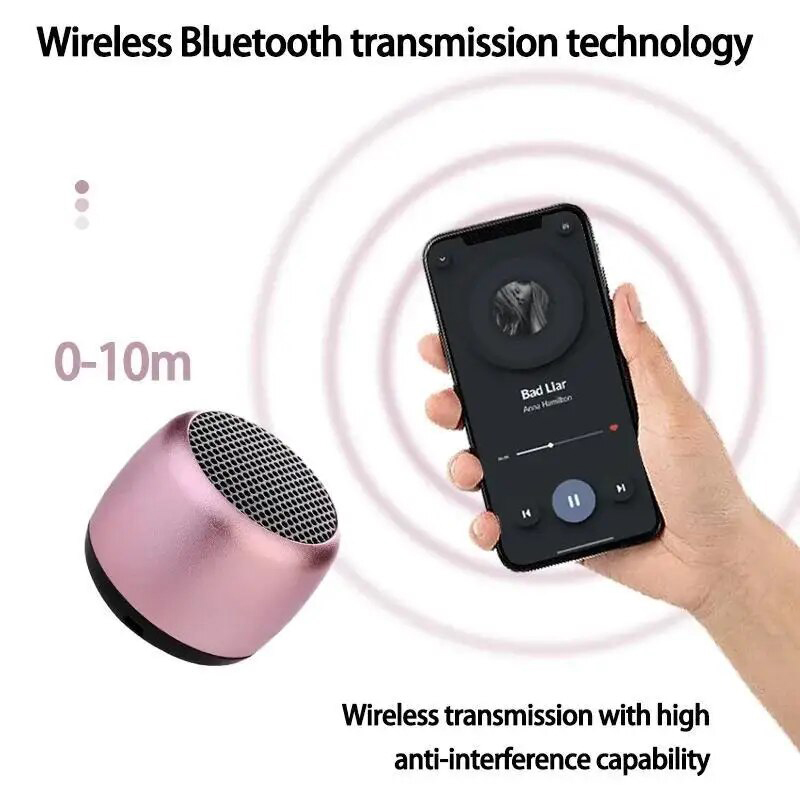 M1 Portable Bluetooth Speaker  – обзор и цена Audio Music Player Pc