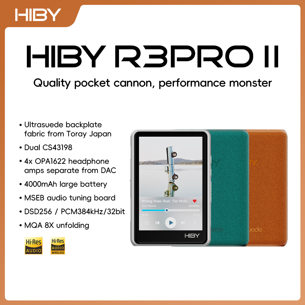 HiBy R3 Pro II / Gen 2 HiFi MP – обзор и цена Audio Music Gen