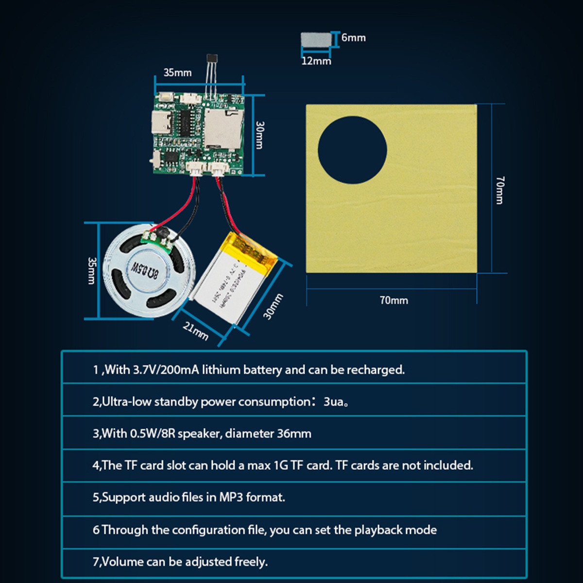 Programmable Sound Recorder Mo – обзор и цена Audio Music Download Mp3