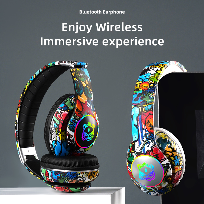 Wireless Headset Flash Light K – обзор и цена Audio Music Kids