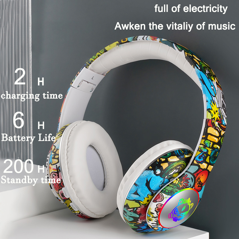 Wireless Headset Flash Light K – обзор и цена Audio Music Kids