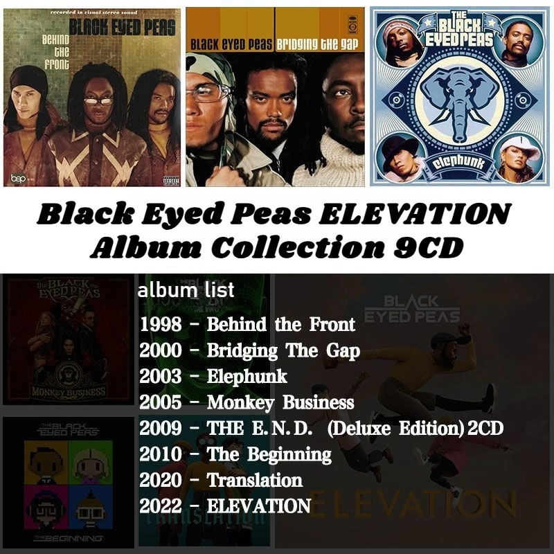 Black Eyed Peas Complete 9CD M – обзор и цена Audio Music New