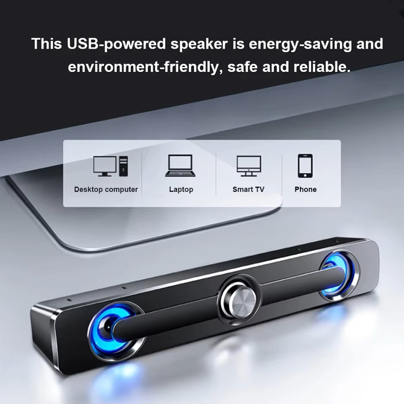 Caixa De Som Wired Speaker Sou – обзор и цена Audio Music Player Pc