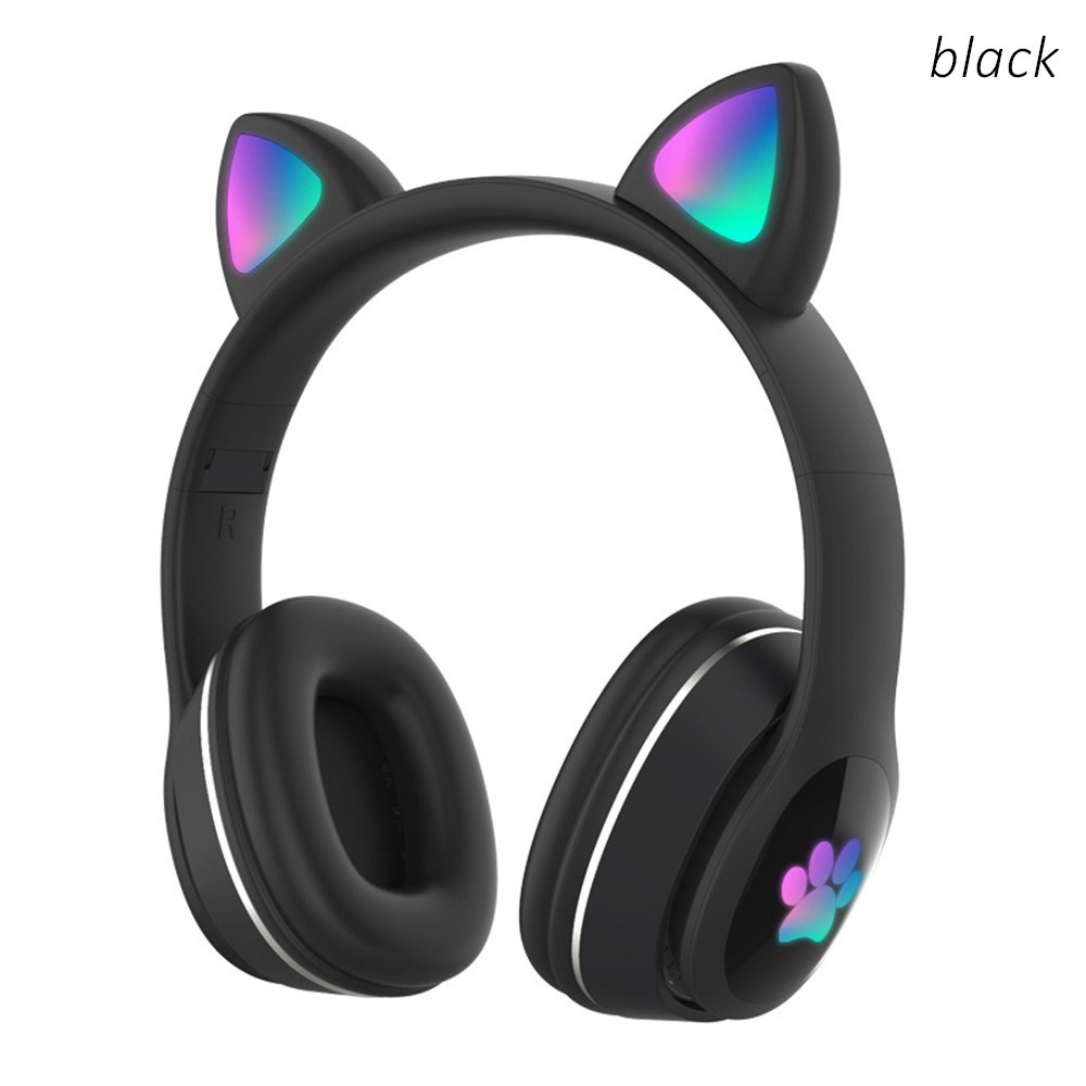 Cute Cat LED Wireless Headphon – обзор и цена Audio Music Kids