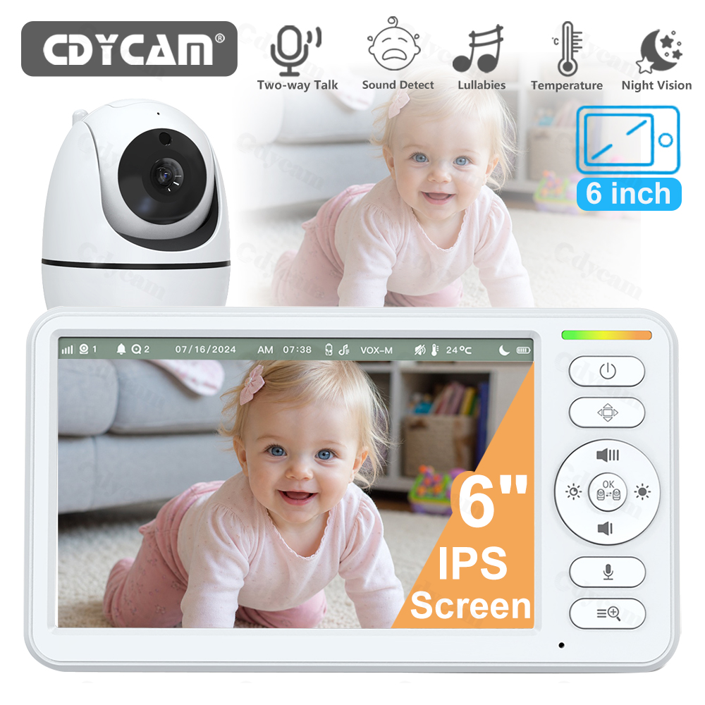 6 Inch Baby Monitor No WiFi PT – обзор и цена Audio Music Kids