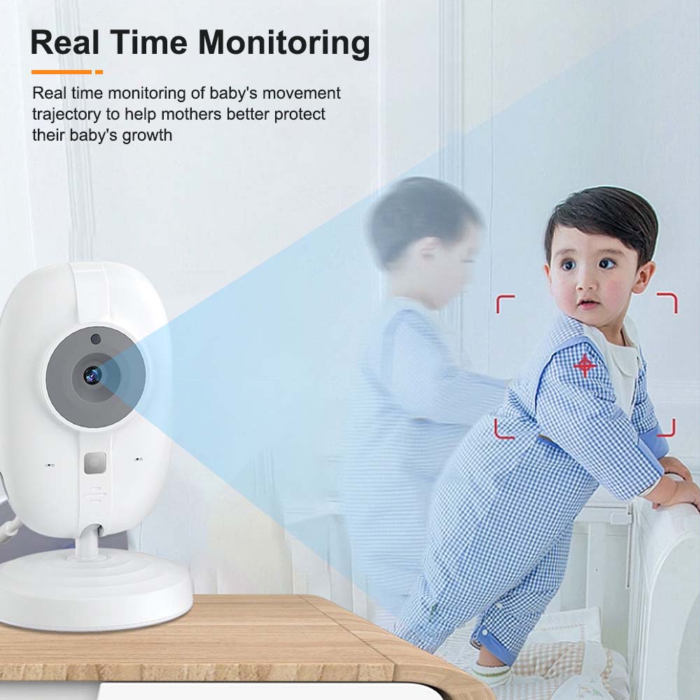 3.5'' Video Baby Monitor 2.4G  – обзор и цена Audio Music Kids