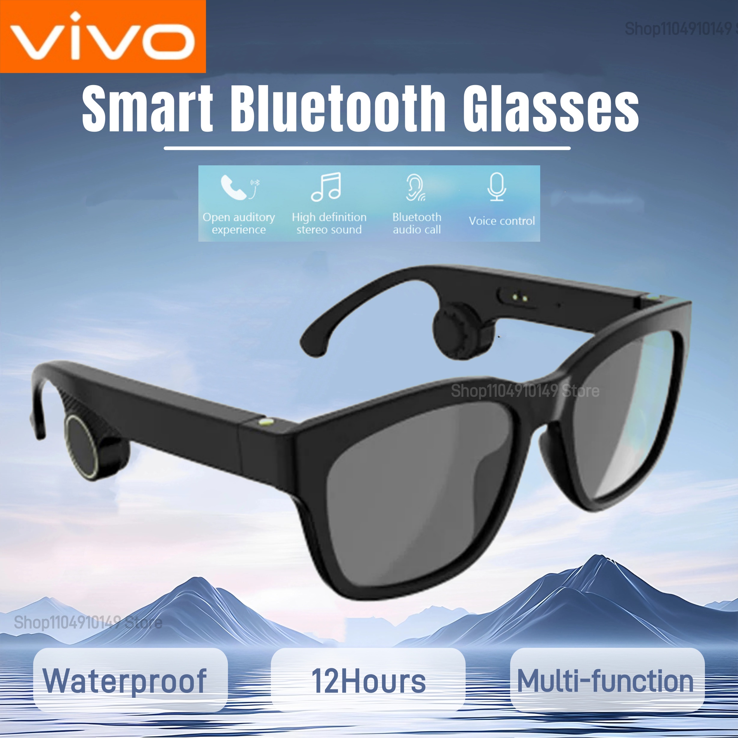 VIVO Smart Glasses Bluetooth I – обзор и цена Audio Music New